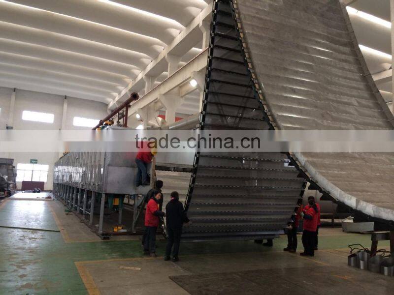 Coconut meat mesh belt dryer