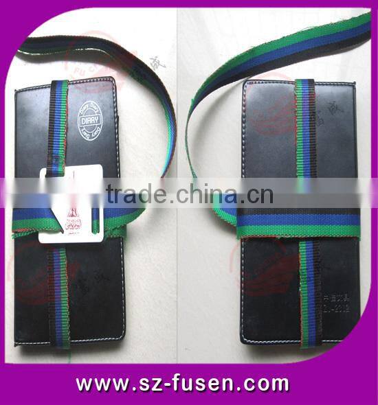custom size and logo OEM hook and loop book strap