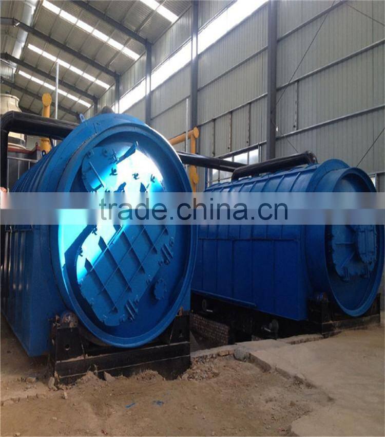 New condition 10 ton pyrolysis plant with high oil yield