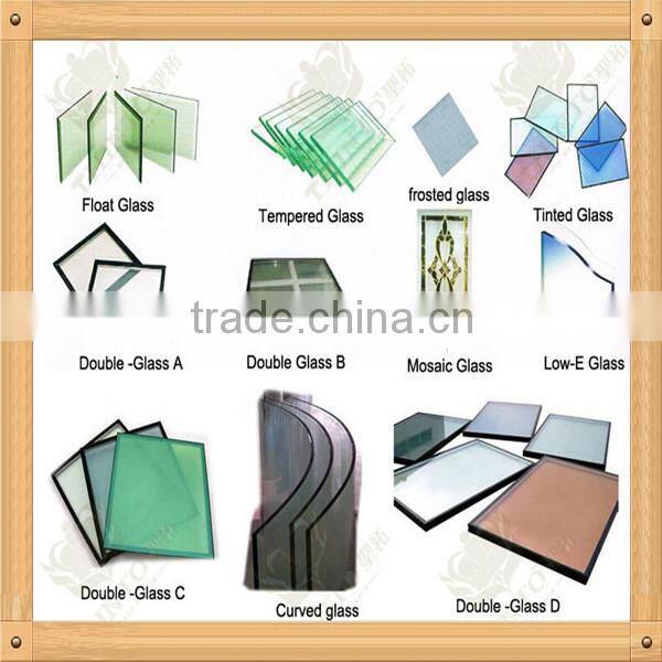 PVC slidng windows/pvc window with internal blinds/pvc window with grill design