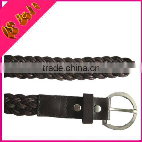 handmade woman cotton rope braided belt