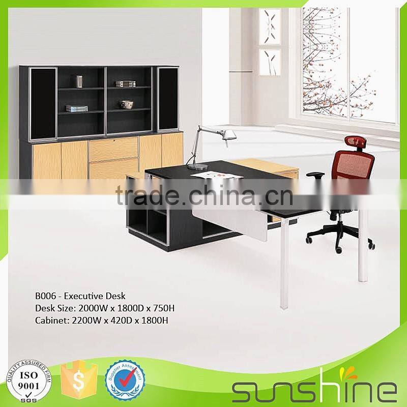 2016 BA-MED05 Best Selling Top Quality Office Furniture/Division Head Office-Middle Executive Desk