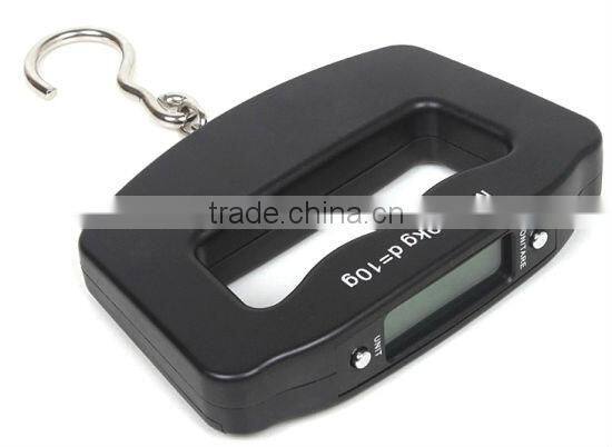 LCD Digital Luggage Scales for suitcase,travel,shopping,gift sale with Blue LED backlight
