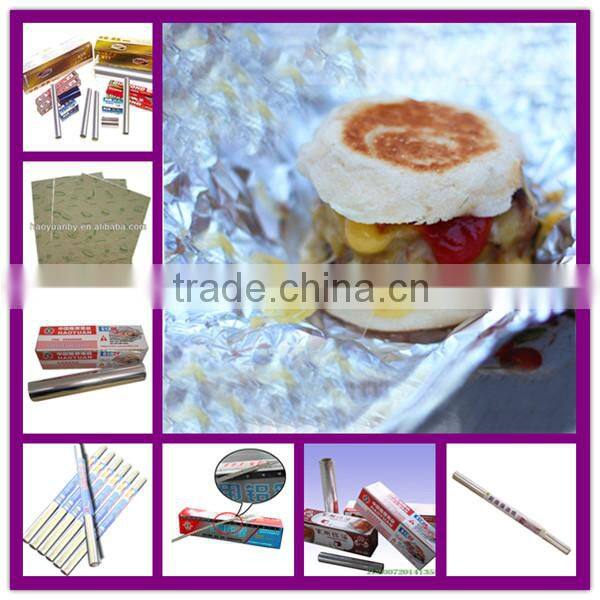 meal box container aluminium foil airline food packing