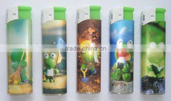 good quality refillable or disposable transparent electric lighter