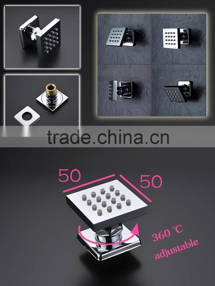 high quality polish finish brass chrome 2 inches body shower head shower water jet