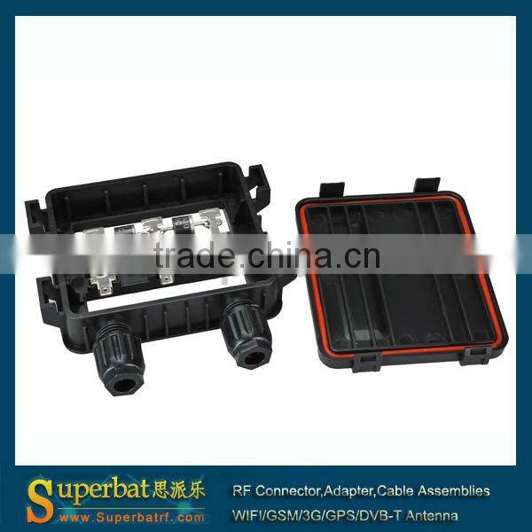 PV Solar Junction Box for 80-110watt solar panel,3rails, DC 1000V mc4 y connector