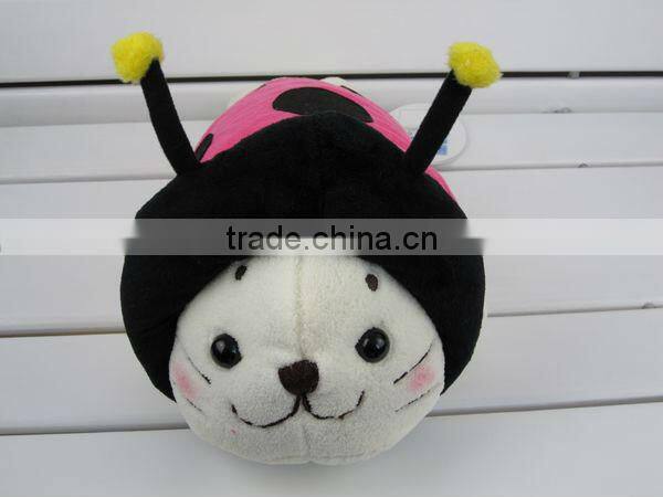 Lovely blue plush bees toys