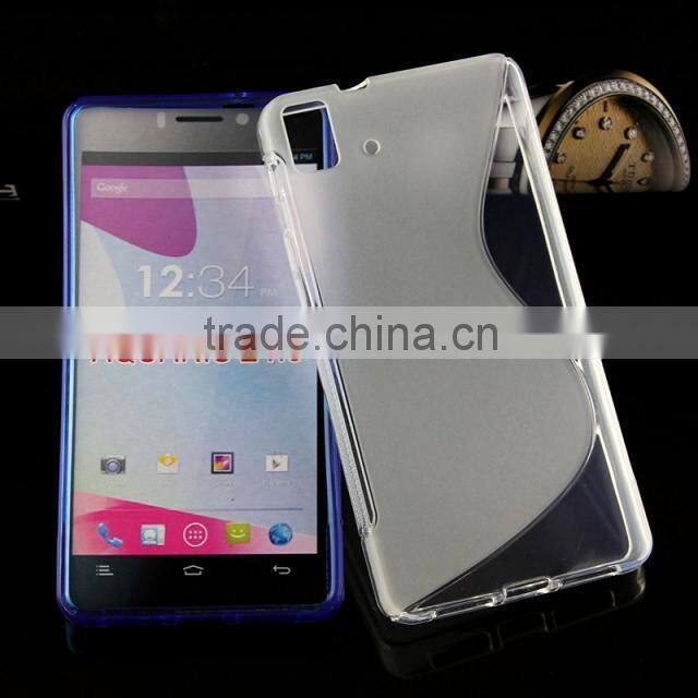 High Quality Jelly TPU Case For BLU Quattro Aquaris E4.5