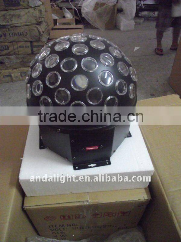 color magic crystal ball led stage light