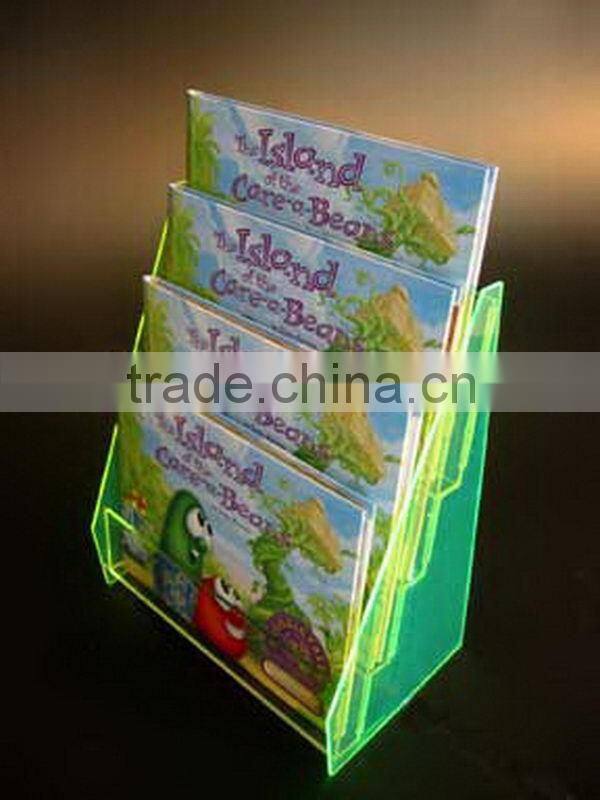 Quality Best-Selling zigzag acrylic brochure holder