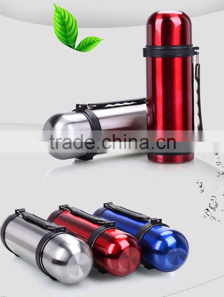 hot design double layer stainless steel unbreakable travel bottle