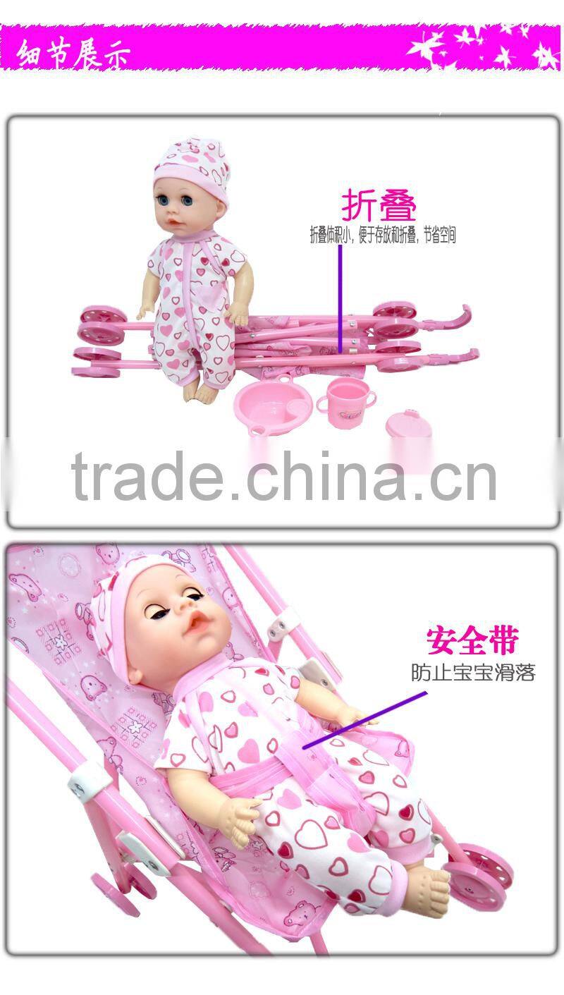 plastic doll stroller cheap boy lifelike baby doll toy
