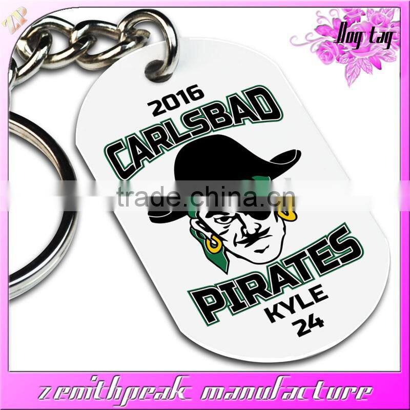 Wholesale Clothing Tag Metal Military Dog Tag, Dog Tag Custom