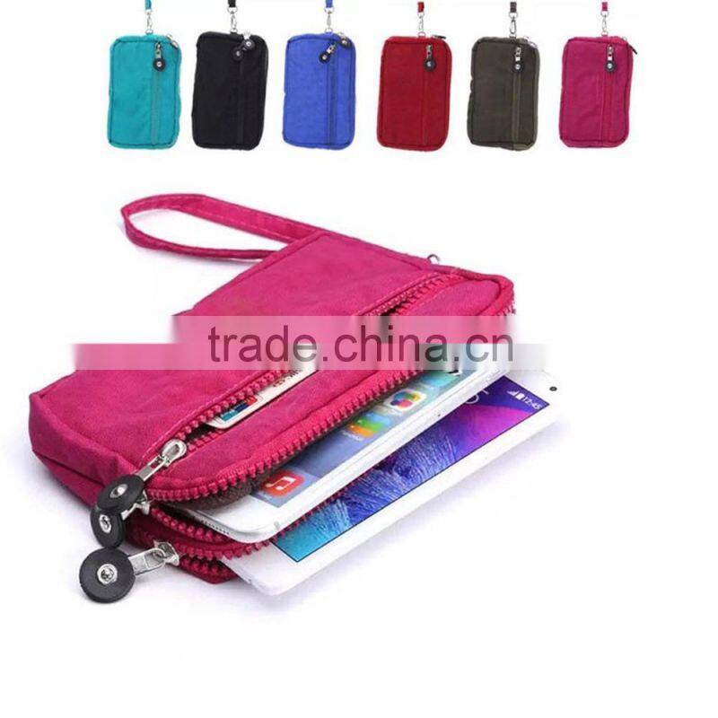 Wristlet Cycling Outdoor Pouch Packs Cell Phone Money Wallet
