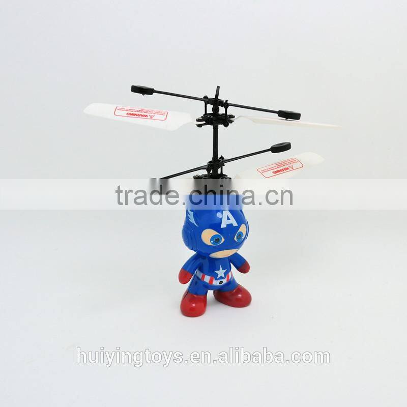 LED outdoor safety children toys led cheap flying copter led flying helicopter