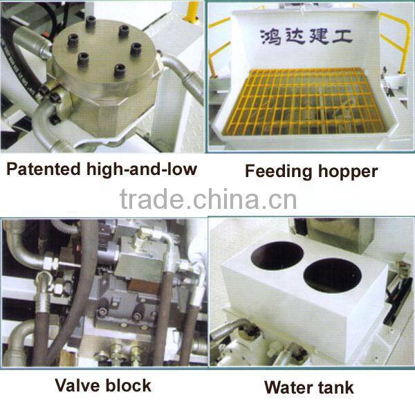 Trailer-mounted Concrete Pump HBT90S1821-200 with CCC/ISO9001/TUV Certificate on Sale