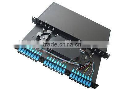 12 core/8 core FTTH metal/plastic outdoor fiber optic distribution box/optical terminal box
