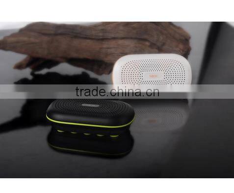 Mini Suckers Handsfree Bluetooth 3.0 Speaker 3000MAH Power Bank For Phone 2Color