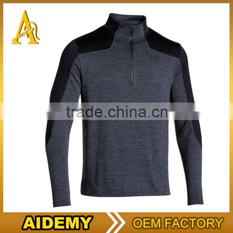 Custom mens plain silm fit hoodies gym contrast hoodie made in china