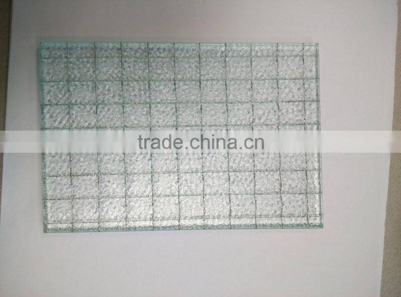 6.5 mm wire glass