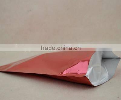 Stand up bag zip lock bag with printing aluminum foil zip lock bag