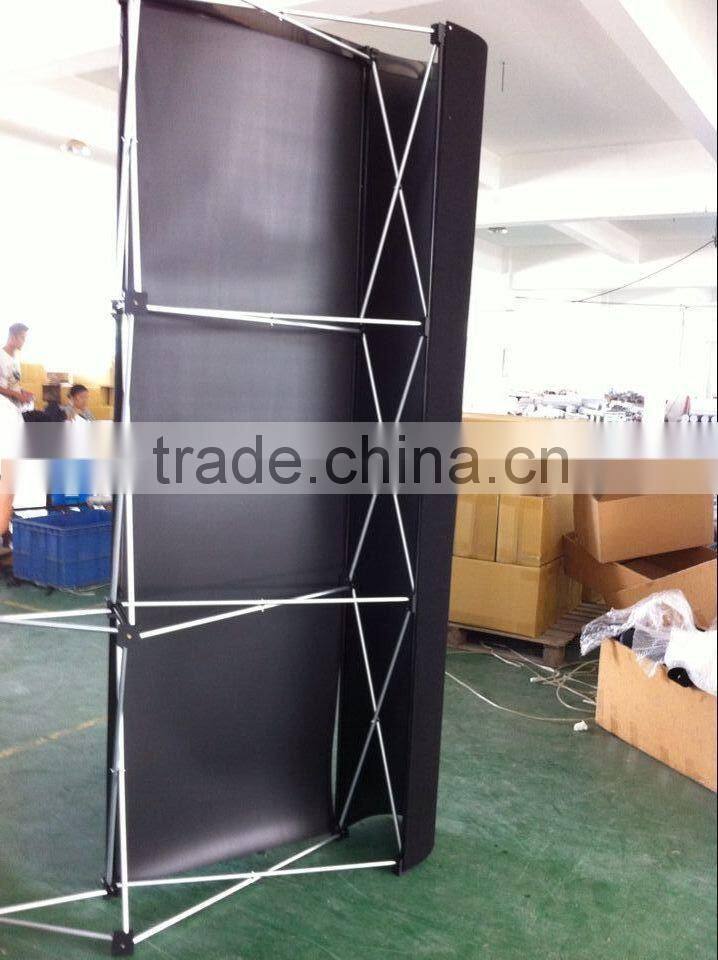 Fabric pop up stand with spring, pop up backdrop stand, advertising Chian hotsales display stand