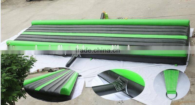 tumble track inflatable air mat for gymnastics