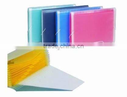 A4 pp Expanding file bag