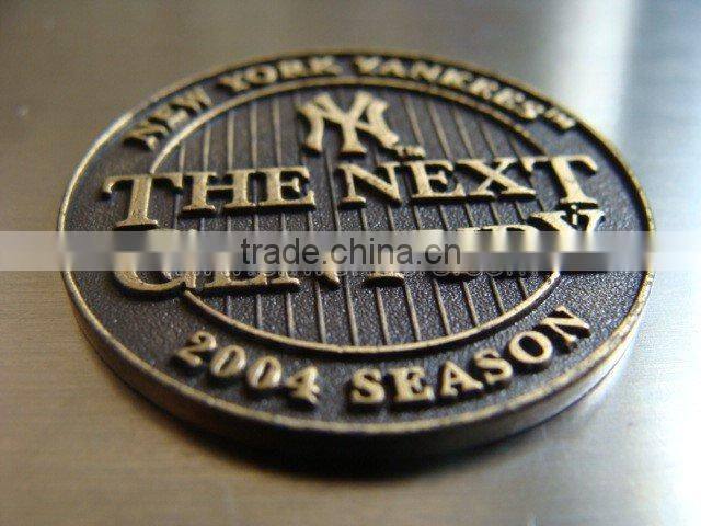 Best selling brass medallion