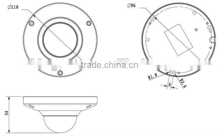 Dahua Network Camera IPC-HDB3200C cctv cameras