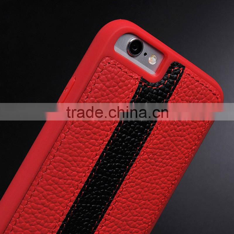 top quality Genuine leather+pc Hybird phone case for iphone 7/7s