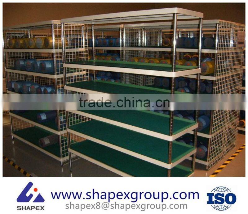 Customized Heavy Duty Steel Plate Pipe Warehouse Storage Rack