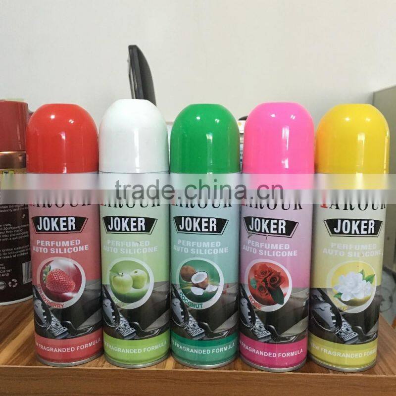 Factory wholesale price car care product wax car dashboard spray, car dashboard shine spray, car leather wax