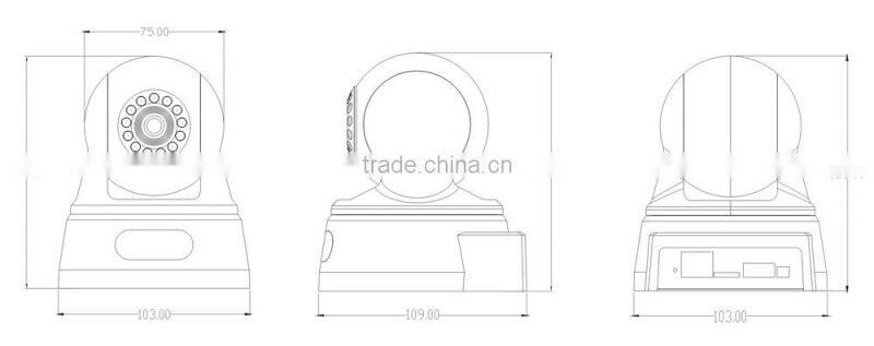 Ocean OC-Eye01S 2.0 Megapixel CMOS Sensor 1080P Wireless Network IP Camera