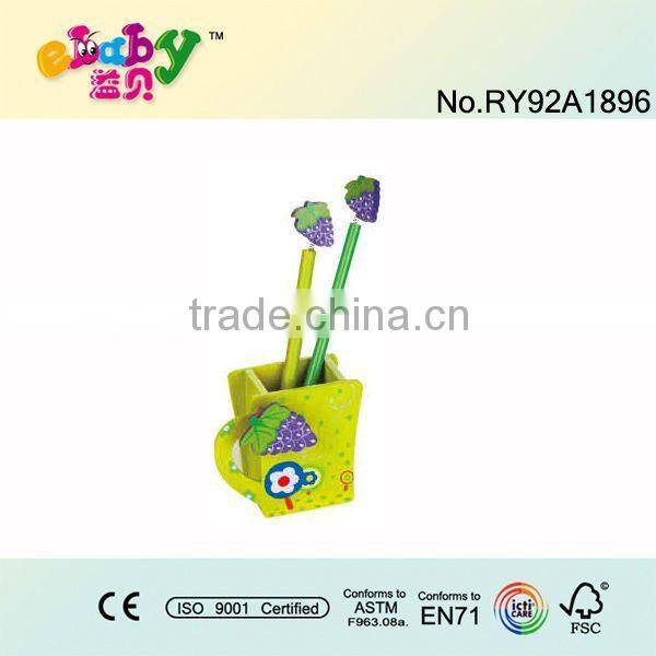 wooden stationery set