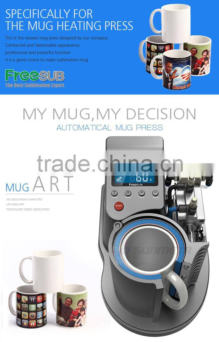 2015 New Arrival Freesub Automatic Pneumatic Mug Heat Press Machine (ST-110)