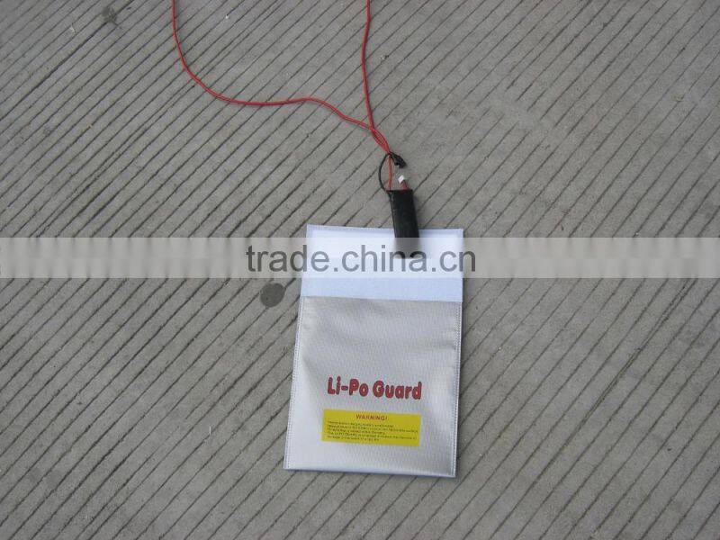 Custom OEM High Quality Fireproof Explosion-proof Lipo battery safe Bag For Car / RC Drone