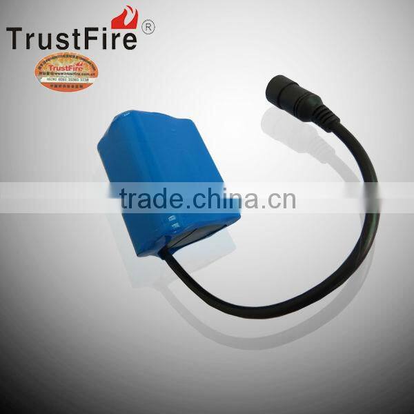 TrustFire 8.4v 6800mah li-ion 18650 battery back for bike light