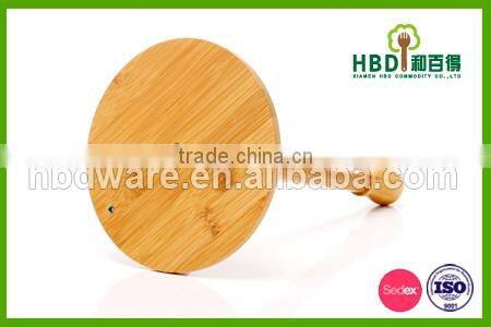 BSCI factory High quality bamboo wood Kitchen roll holder, roll holder wholesale
