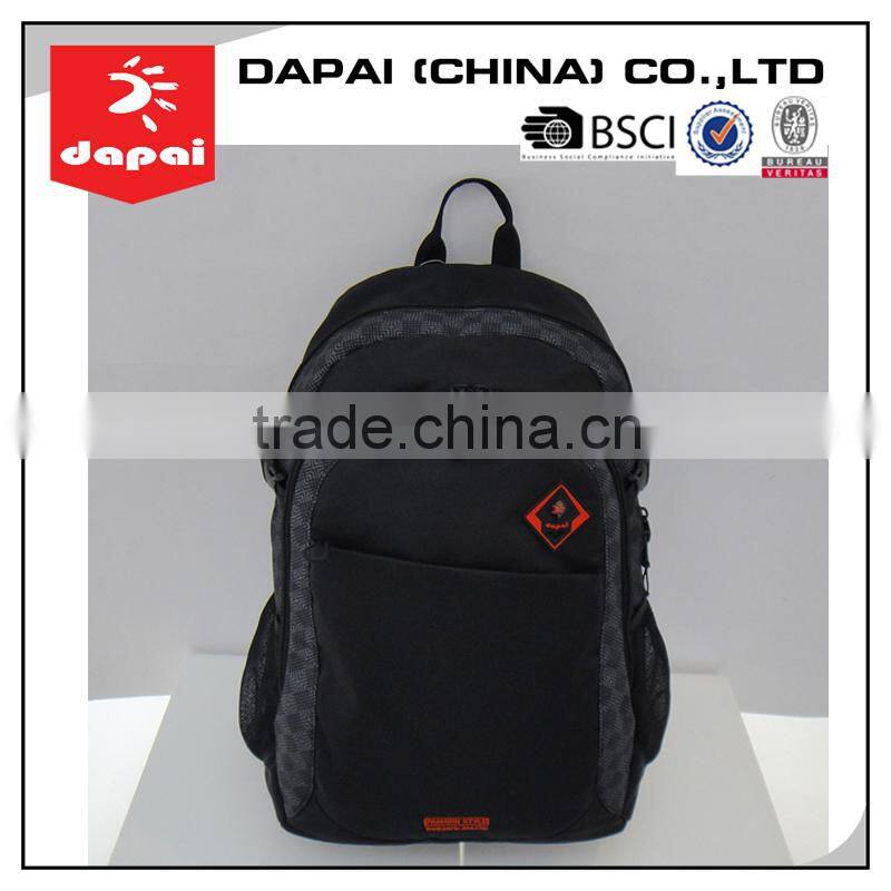 Produce Black School Backpack Manufacturers China