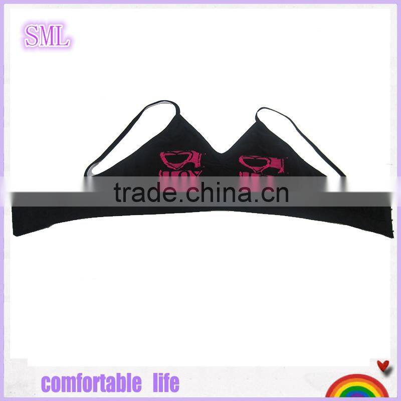 New fashionable bra with printing cartoon in China