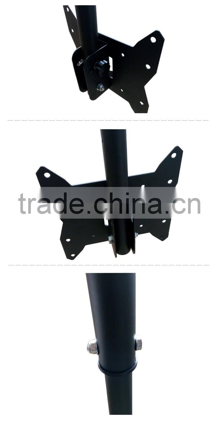 Adjustable Full Motion 360 Degree Rotation Tilting Swivel TV Ceiling Mount Bracket for 14 to 37 inch Flat Panel LCD LED TVs