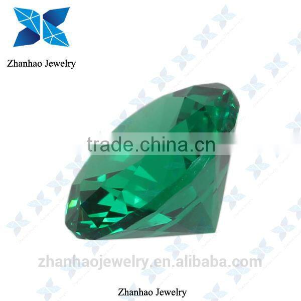 hot sale wholesale synthetic green stone