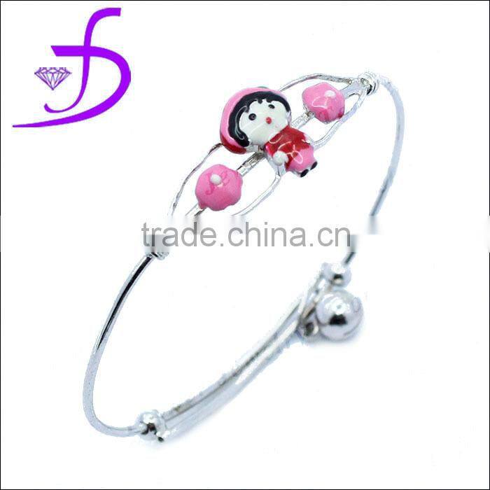 factory price high fashion 925 silver jewelry high quality enamel bangle