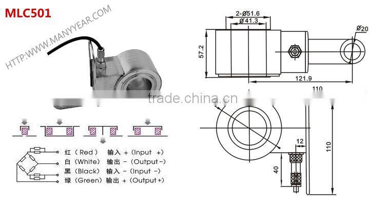 axle load sensor, stainless steel load cell