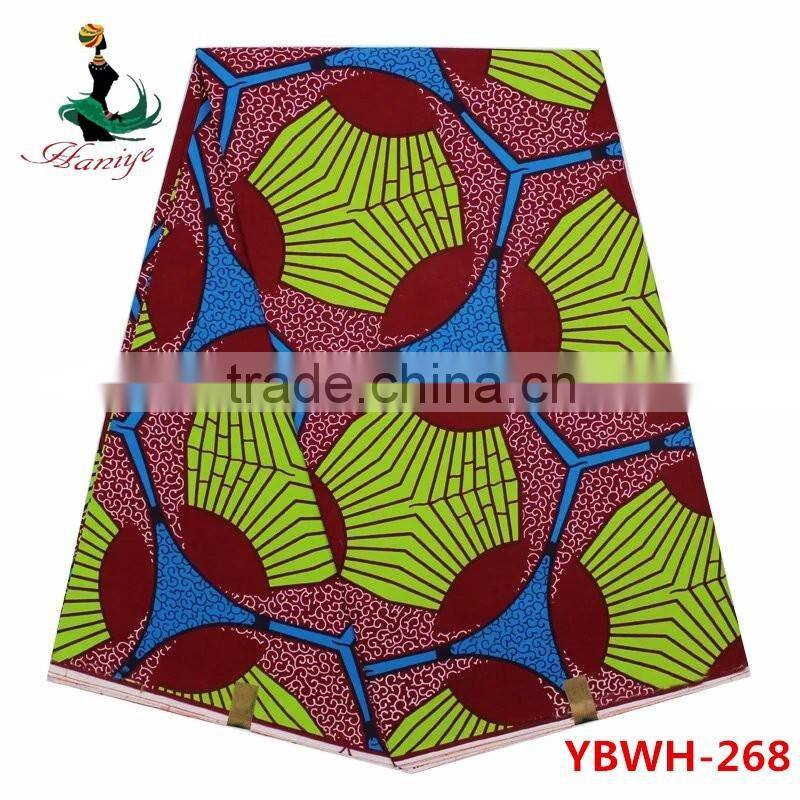 YBWH-272 Cotton holland style Wax Prints Fabric,african wax print fabric