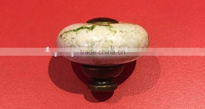 Round Ceramic Cabinet Knob for furniture and drawer