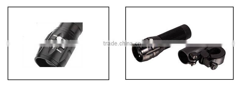 Bright Zoomable front bike light and Easy Installation led bicycle with max 200 lumens output