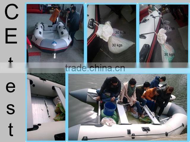530cm RIB rigid inflatable boat with aluminum floor for rescue, sports and fishing use